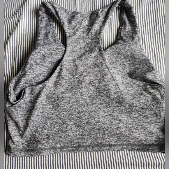 Bare Crop Tank with Built-in Bra - Picture 3 of 3